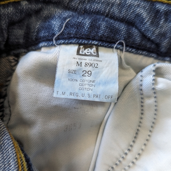 Vintage Lee flare jeans, size 29. - Picture 7 of 7